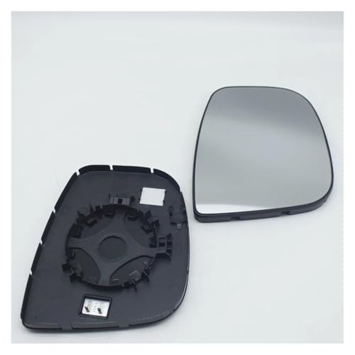 Vitre rétroviseur dégivrant gauche pour Citroën Berlingo avec plaque de fixation clipsable