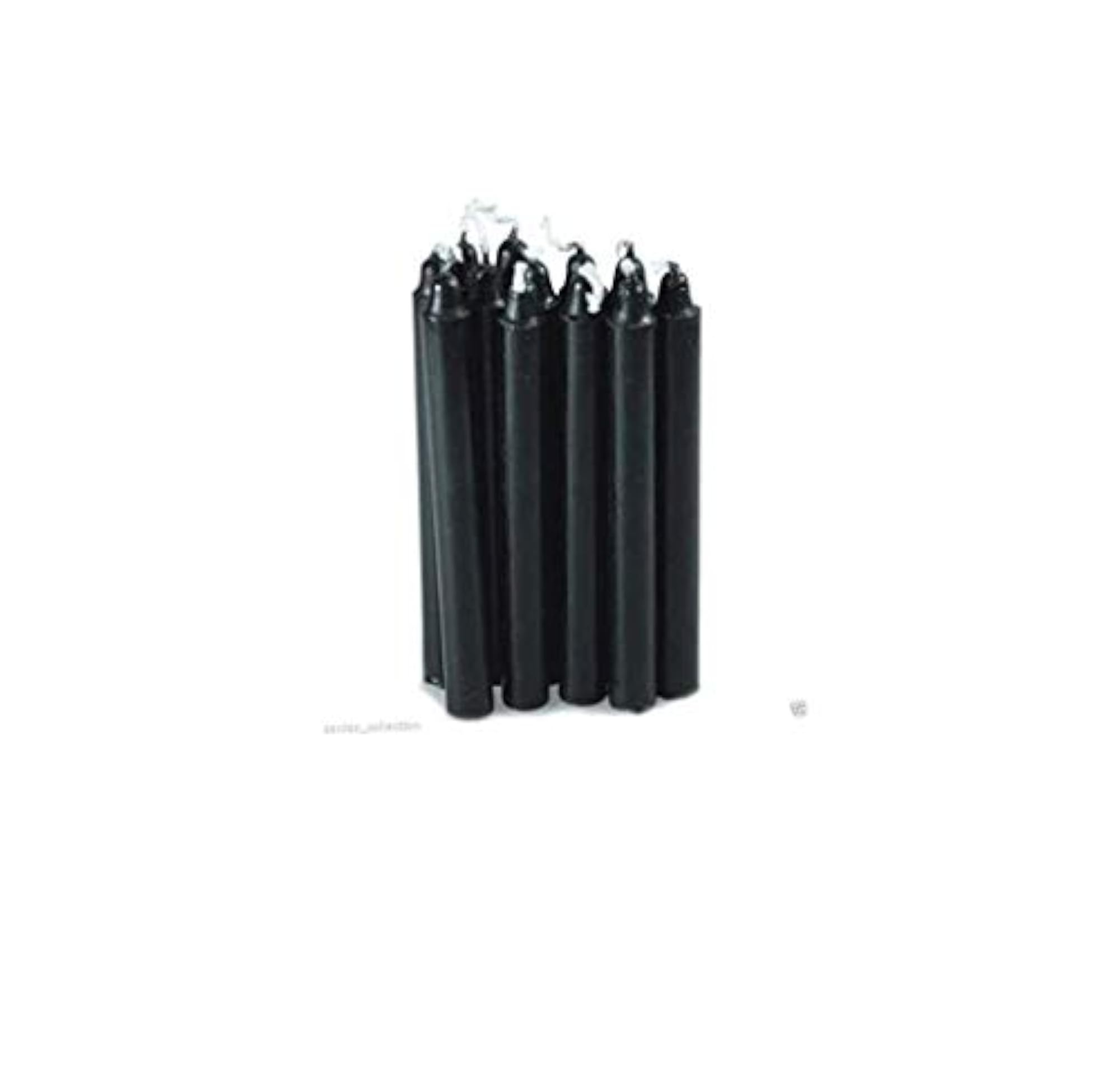 LTYNE Candles: Black Taper Candle, Pagan