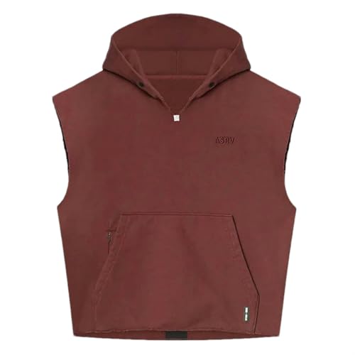 Débardeur à capuche homme JXQXHCFS ample pour entraînement en salle