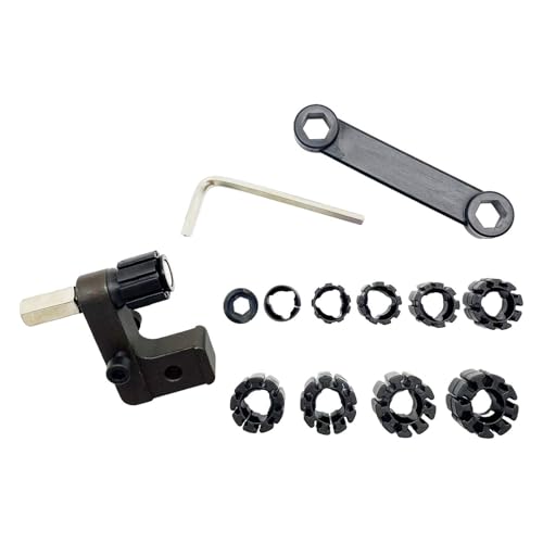 Abrazadera de anillos con soporte bola ajustable para joyería 2