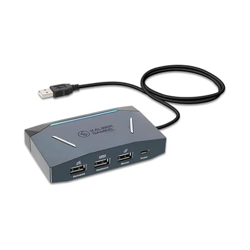 IOGEAR KeyMander 2 Adaptador de ratón y Teclado de precisión para Xbox One, Xbox 360, Xbox Series X/S, PS5, PS4 y Nintendo Switch Plus Crossover Controller, Consola de Juegos para PC | Ya disponible en tu tienda friki favorita! En mundofriki.es!