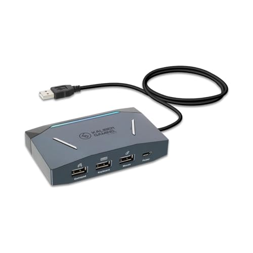 IOGEAR KeyMander 2 Adaptador de ratón y Teclado de precisión