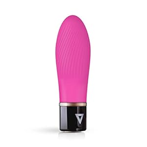 Lil’Vibe Bullet vibrator (roze) waterdichte mini-vibrator Lil’swirl; siliconen seksspeelt; oplaadbaar seksspeelgoed; ideaal als cadeau voor vrouwen