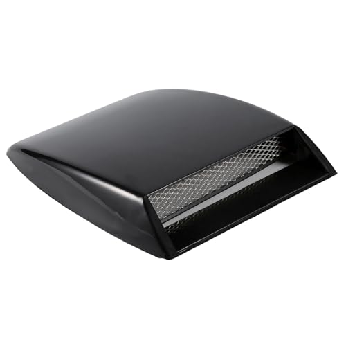 Universal Auto Lufteinlass Motorhaube Vent Aufkleber Abdeckhaube (schwarz)