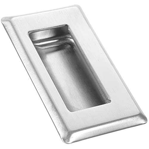 POPETPOP Manija Empotrada de Inoxidable para Gabinete Tirador de Muebles Compacto y Duradero para Graneros y Armarios