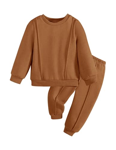 Image of Toddler Boys boys sets ,Long Sleeve Fleece Fall Winter boys sweatsuit