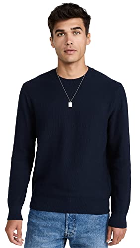 Club Monaco Men's Ls Texture Crew