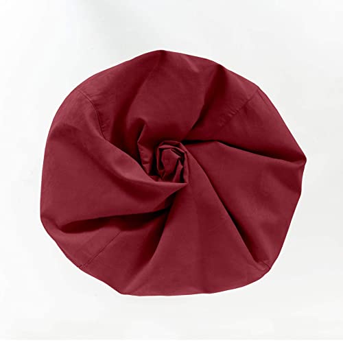 Lumaland Luxury XL PLUS Sitzsack stylischer Beanbag 220L Füllung mit extra starken Nähten verschiedene Farben Rot - 6