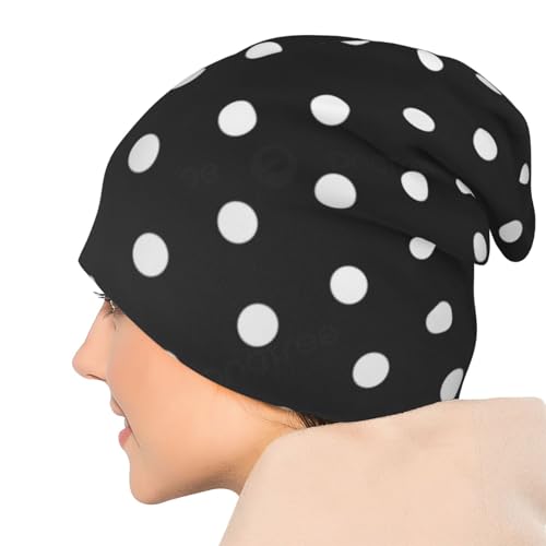 Gorro Unisex Holgado Tipo Beanie de Punto miniatura 6
