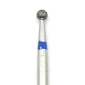 ADDLE Dental Bur BR-40 Air Rotor FG Diamond Multilayered coated Abrasive Autoclavable Head size 016 Pack of 5 Burs
