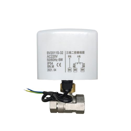 Válvula de bola eléctrica de acero inoxidable con rosca interna de 1/2 pulgada 3