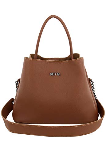 Bolsa Feminina Ombro/Mão Retta Oficial (Caramelo)