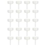 CHICAMPERA 20個 ブラインシュリンプ孵化器用ボトルキャップ 魚 エビの繁殖に なプラスチック製 取り付け簡単 清掃しやすい高性能インキュベー