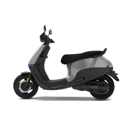 Image of OLA S1 X+ 3rd Gen (4 Kwh) High Speed Electric Scooter with charger - Industrial Silver - Ex-Showroom