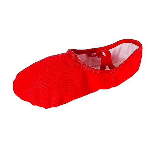 Canvas Ballet Dance Shoes Girls Ballet Shoes Stretch Split Sole for Perform Dance Yoga Ballet Shoes for Toddler Girls2
