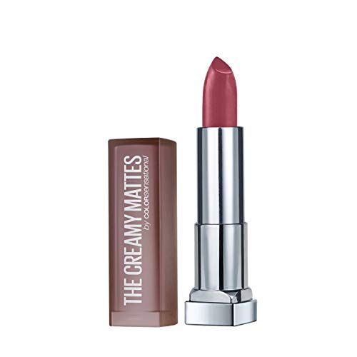 Image of Maybelline New York Color Sensational Creamy Matte Lipstick, 660 Touch of Spice, 3.9g And Maybelline New York Color Sensational Creamy Matte Lipstick, 690 Siren in Scarlet, 3.9g