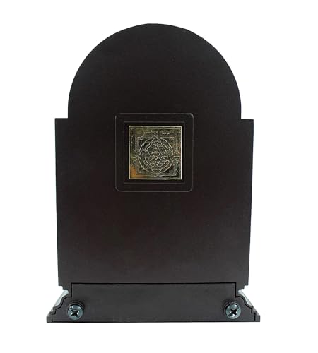 JUSTCLICKINDIA Fiber / Resin Sri Shubha Drishti Ganapathi Idol, 6x4 inch, Gold, Brown, 1 Piece