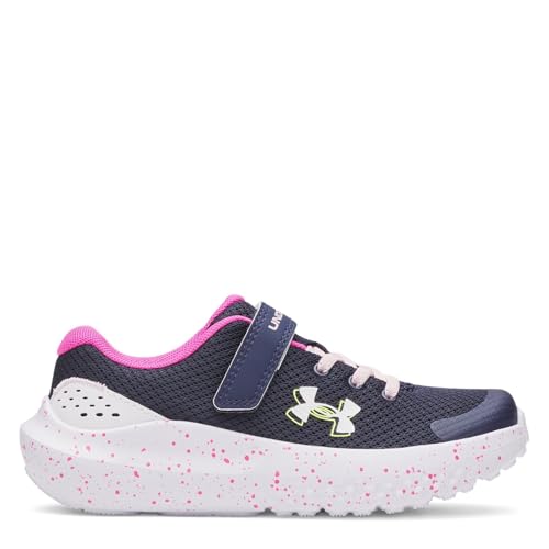 Under Armour Preescolar Surge 4 - Zapatillas con cierre alternativo para niños, 12.5 Little Kid