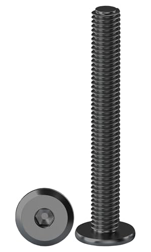 Drenky Black Hexagon Furniture Bolts