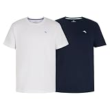 Tommy Bahama - Men's Essential 2 Pack T Shirts, Short Sleeve Crew Neck Stretch Jersey Top for Sleep...