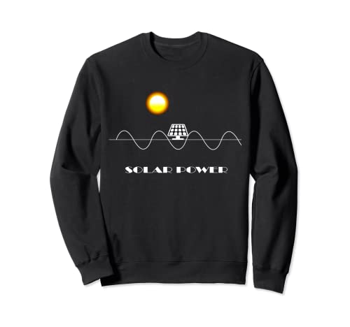 Solar Power Fotovoltaica Generador de energía Cambio climático Sudadera