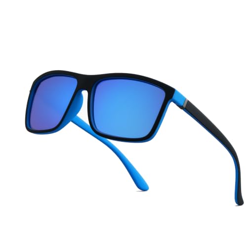 Image of Men's Sports Polarized Sunglasses Square Frame Glasses NP1007