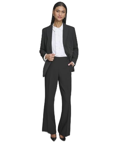 KARL LAGERFELD Women's Classic Double Breasted Suit Blazer