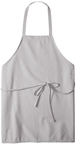 Uncommon Threads Mens Restaurant Bib Apron, Silver, One Size Us #TOP17
