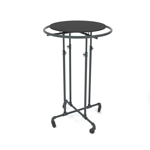 Acrylic Liquor Bottle Shelves - Black 2 Tier 18 inches