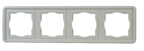 Kopp 302602087 - Visione - cornice per 4 uscite