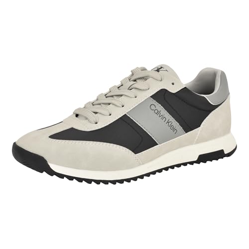 Calvin Klein Men's Galent Sneaker, Light Grey/Dark Grey 051, 11