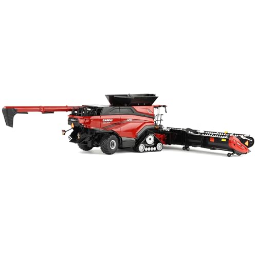 ERTL Combine Case IH AF11 1:32 con cabezales de maíz miniatura 4