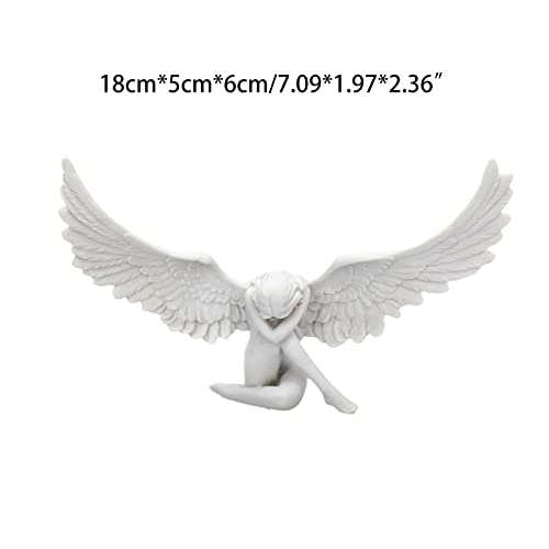 Figura de Ángel Pequeña de Resina para Decoración miniatura 3