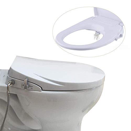 Hibbent Bidet Toilet Seats Non-Electric with Separated Self Cleaning Function - Dual...
