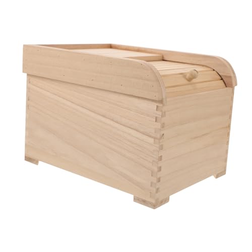 Garde grains propres et secs avec cette boîte étanche en bois - 2