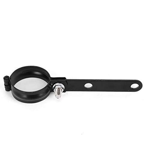 Headlight Bracket, Motorcycle Headlight Bracket Fork Mounting Clamp Universal Accessory Black(51-60Mmm) #TOP5