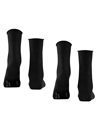 Image of FALKE Women's Happy Cotton Socks, 2 Pairs