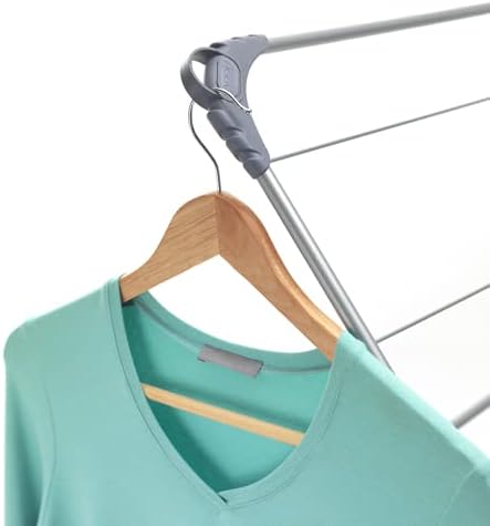 Addis 2-Tier Airer With 9 Metres Of Drying Space In Metallic Silver
