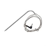 Lapiglo Hitzebeständige Edelstahl-Fleischsonde für Traeger Woodridge-Serie, Dual-Sensor, kabelgebundenes Thermometer-Zubehör für präzises Grillkochen (1 x Fleischsonde)