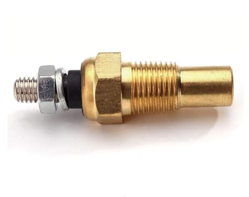 Universal Water Coolant Oil Temp Sensor, Water/Oil Temp T Temperature 1/8 Npt Electrical Sender Transmission Sensor Unit