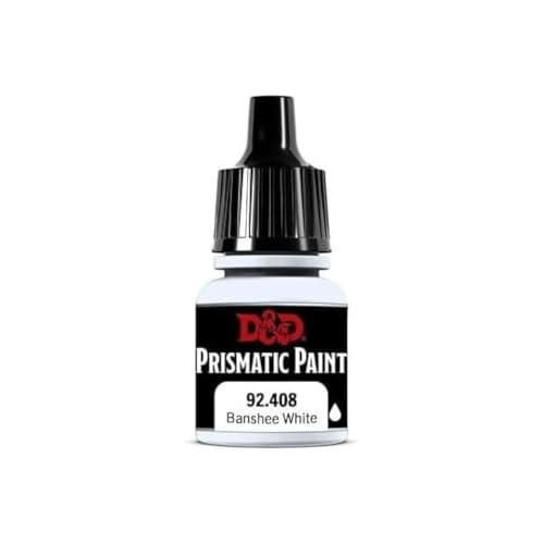 Peinture prismatique Blanc Banshee D&D 8 ml pour figurines