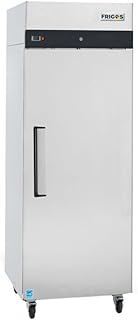 Frigos Premium FGP-FZ-1D 1-Door Reach-In Freezer 23 Cu Ft Silver - Ideal for Commercial Kitchen ETL Listed - Stainless Steel Included Liftgate
