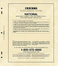 2011 U.S. Scott National Supplement #79