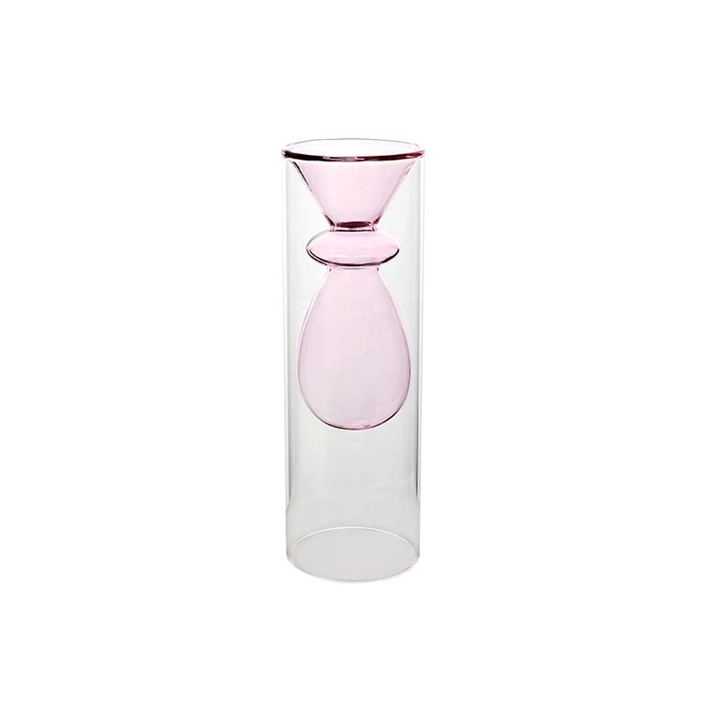 Vase double de salon pour embellir meuble de télévision vide