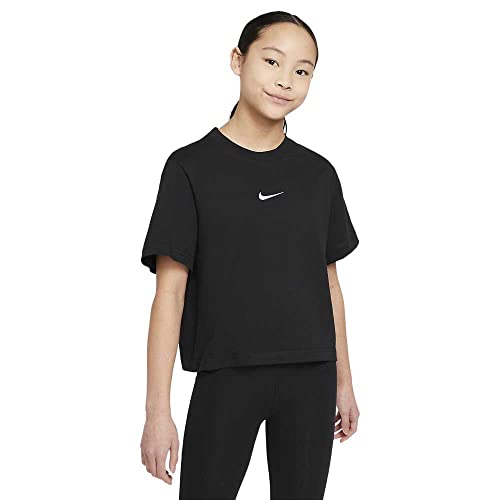 Nike Girl's NSW Tee Essential Short Sleeve Boxy (Little Kids/Big Kids)