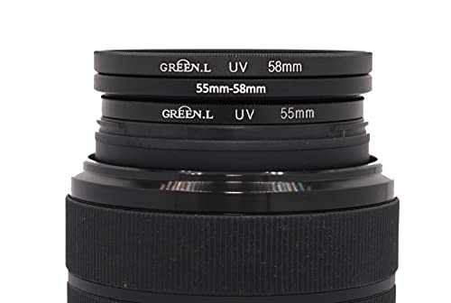 Anillo adaptador de aumento 67 mm a 82 mm para lentes de cámara, convertidor de filtro, accesorios para lentes (2 unidades con paño de limpieza) miniatura 3