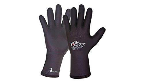 Hyperflex 3mm Neoprene Mesh Wetsuit Gloves - Superior Warmth. Perfect for Sailing, Canoeing
