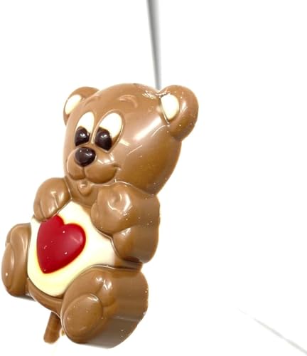 Decorated Belgian Milk Chocolate Sweety Bear Lollipop 35g Boxed Treatz