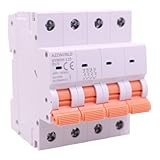 Leistungsschalter dreiphasig 4P 125A D125, Kurve D 10kA, 4 Module DIN 380V AC, zertifiziert IEC60898-1, Serie GYM9H-125 Professional