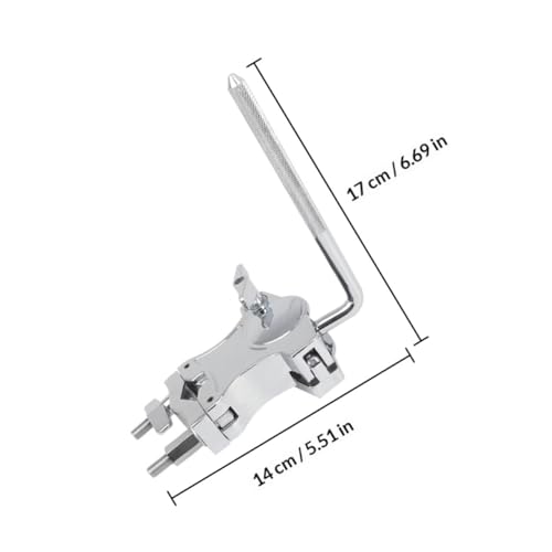 Clamp para tom de batería de aleación MAGICLULU miniatura 2